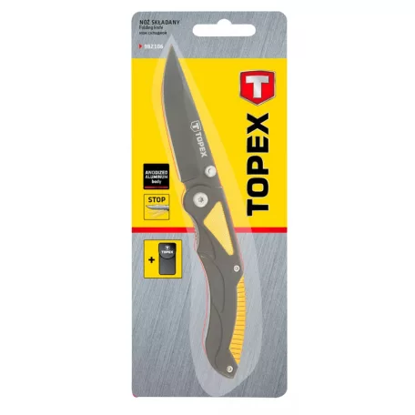 TOPEX Zsebkés 70 mm Ny:105 mm Fém Tokkal