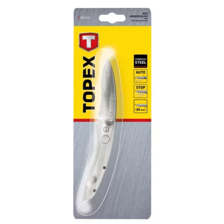 TOPEX Zsebkés 80 mm Ny:205 mm Fémnyelü