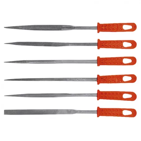 TOP TOOLS Tűreszelő Készlet 6R. 140 mm Műa.Nyél,