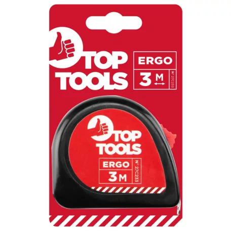 TOP TOOLS Mérőszalag 3M/12,5 mm Piros