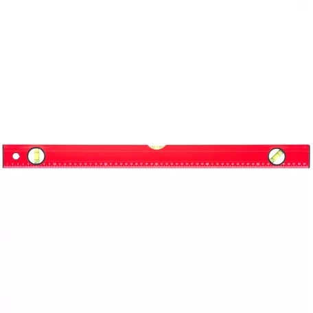 TOP TOOLS Vizmérték 600 mm 3Libellás Piros
