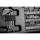 TOP TOOLS Dugókulcs Klt. 3/8" 63 Részes