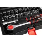 TOP TOOLS Dugókulcs Klt. 3/8" 63 Részes