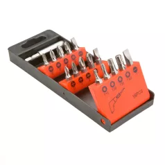 TOP TOOLS Bitkészlet Mágneses Toldószárral 16R.