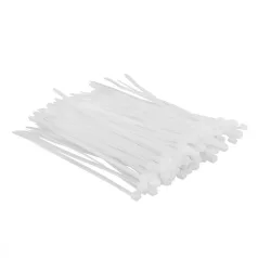TOP TOOLS Kábelkötegelő 2,5*100 mm Fehér 100 db