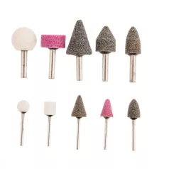 TOP TOOLS Csapos Köszörükő Készlet 10R.