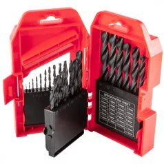 TOP TOOLS Fém Csigafúró Készlet 25R. 1-13 mm