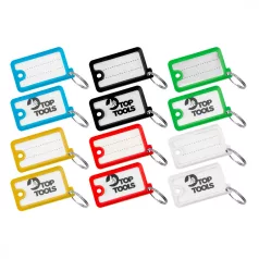 TOP TOOLS Kulcsjelző Lap Szines 12 db/Csom