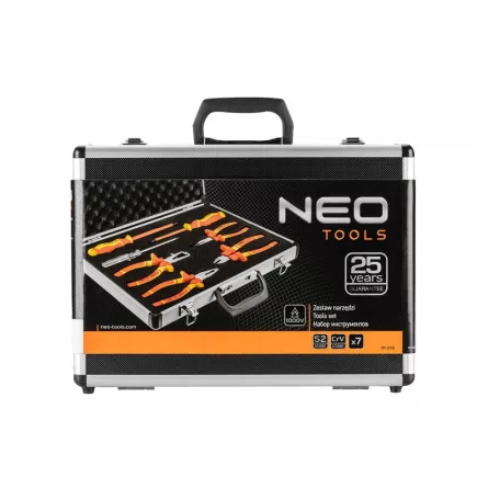 NEO TOOLS Szerszám Klt. 7 Rész.Szigetelt1000V Crv