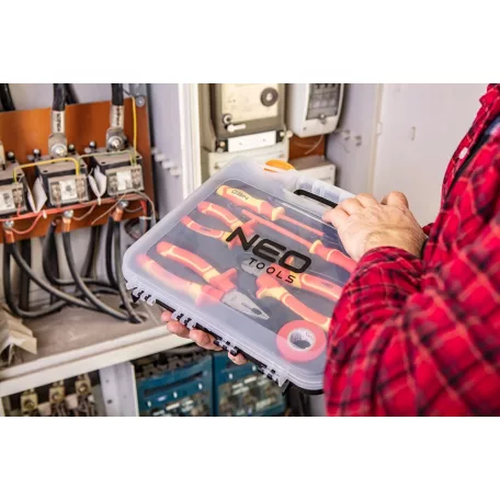 NEO TOOLS Szerszám Klt. 7 Rész.Szigetelt 1000V