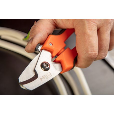 KÁBELVÁGÓ FOGÓ 185MM M:13MM ALU,RÉZ NEO TOOLS