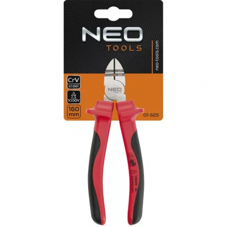 NEO TOOLS Oldalcsipőfogó Csup. 160mm Sziget. 1000V