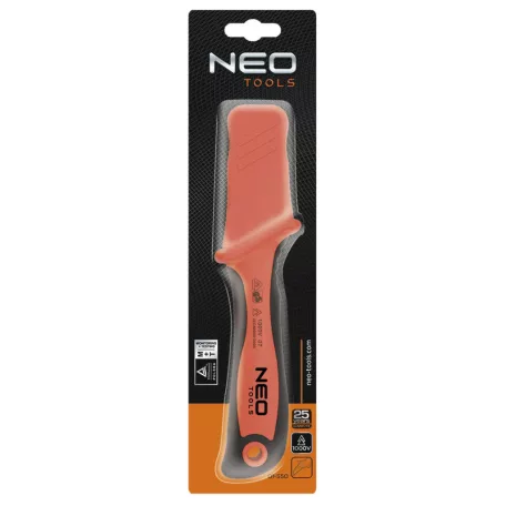 NEO TOOLS Szerelőkés Egyenes 195 mm Szigetelt 1000V 