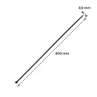 NEO TOOLS Kábelkötegelő Extrem 3,6*300 Fekete100 db 