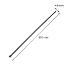 NEO TOOLS Kábelkötegelő Extrem 4,8*300 Fekete100 db 