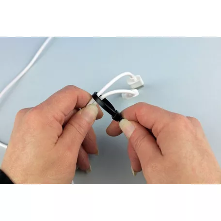 NEO TOOLS Kábelkötegelő Extrem 4,8*370 Fekete 50 db 