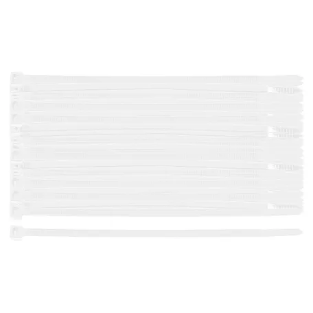 NEO TOOLS Kábelkötegelő Extrem 4,8*150 Fehér 100 db 