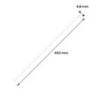 NEO TOOLS Kábelkötegelő Extreme 4,8*450 Fehér 50 db 