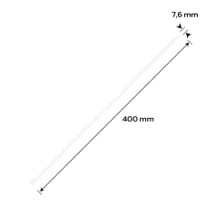 NEO TOOLS Kábelkötegelő Extreme 7,6*400 Fehér 50 db 