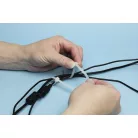 NEO TOOLS Kábelkötegelő Extreme 7,6*400 Fehér 50 db 