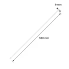 NEO TOOLS Kábelkötegelő Extreme 9,0*550 Fehér 50 db 