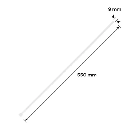 NEO TOOLS Kábelkötegelő Extreme 9,0*550 Fehér 50 db 