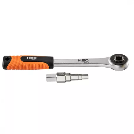 NEO TOOLS Racsniskulcs 1/2" 16,8mm,22mm