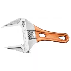 NEO TOOLS Állítható Csavarkulcs 185mm 0-53mm Rövid