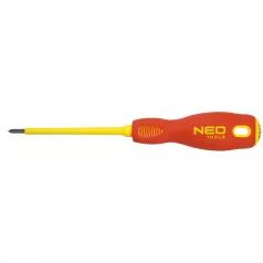 NEO TOOLS Csavarhúzó Pz1*80mm Szigetelt 1000V