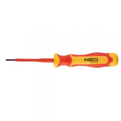NEO TOOLS Csavarhúzó 2.5*75mm Szigetelt 1000V S2