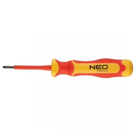 NEO TOOLS Csavarhúzó Ph0*60mm Szigetelt 1000V S2