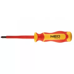 NEO TOOLS Csavarhúzó Ph2*100mm Szigetelt 1000V S2