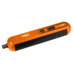 NEO TOOLS Akkus Csavarhúzó Klt.4V Li-Ion Usb-C Töl +20Bit