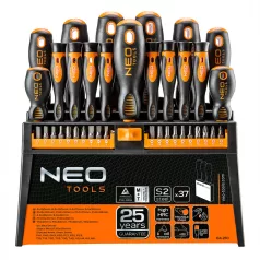 NEO TOOLS Csavarhúzó Készlet 37 Bittel