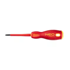 NEO TOOLS Csavarhúzó Sl/Pz1*80 mm 1000V. Szigetelt 