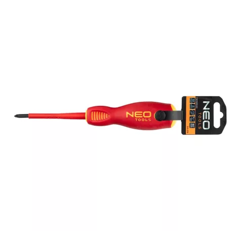 NEO TOOLS Csavarhúzó Sl/Pz1*80 mm 1000V. Szigetelt 