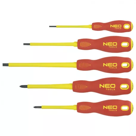 NEO TOOLS Csavarhúzó Klt. 5R. Szigetelt 1000V
