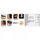 NEO TOOLS Láncfűrész 1800W 405 mm 