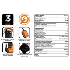 NEO TOOLS Szennyvíz Szivattyú 400W 8000L/H