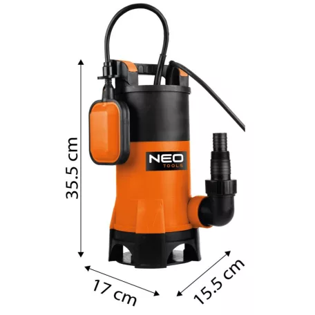 NEO TOOLS Szennyvíz Szivattyú 900W 16000L/H
