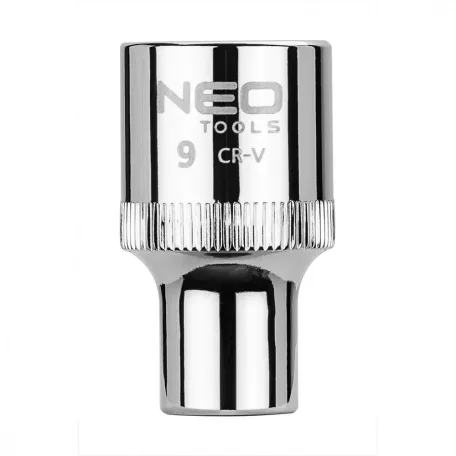 NEO TOOLS Dugókulcs Fej 1/2" 9mm 6P.