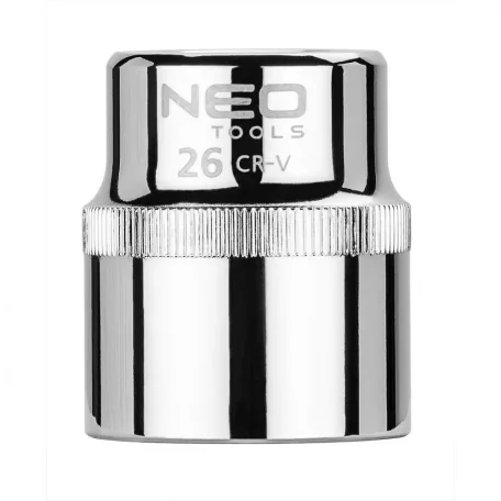 NEO TOOLS Dugókulcs Fej 1/2" 26mm 6P.