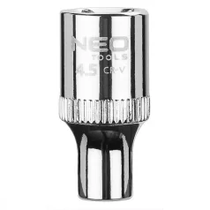 NEO TOOLS Dugókulcs Fej 1/4" 4,5mm 6P.