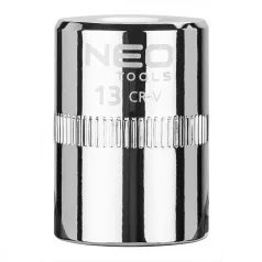 NEO TOOLS Dugókulcs Fej 1/4" 13mm 6P.