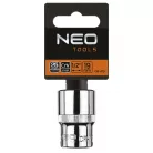NEO TOOLS Dugókulcs Fej 1/2" 19mm 6P.