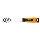 NEO TOOLS Racsnis Hajtókar 1/4"145mm Váltós 72Fog