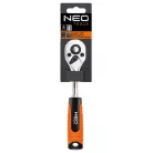 NEO TOOLS Racsnis Hajtókar 1/4" mm Váltós Fog