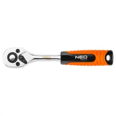 NEO TOOLS Racsnis Hajtókar 3/8" mm Váltós Fog