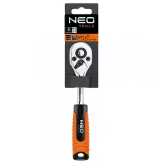 NEO TOOLS Racsnis Hajtókar 3/8" mm Váltós Fog