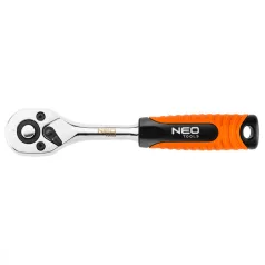NEO TOOLS Racsnis Hajtókar 1/2"Váltós 255mm 72Fog